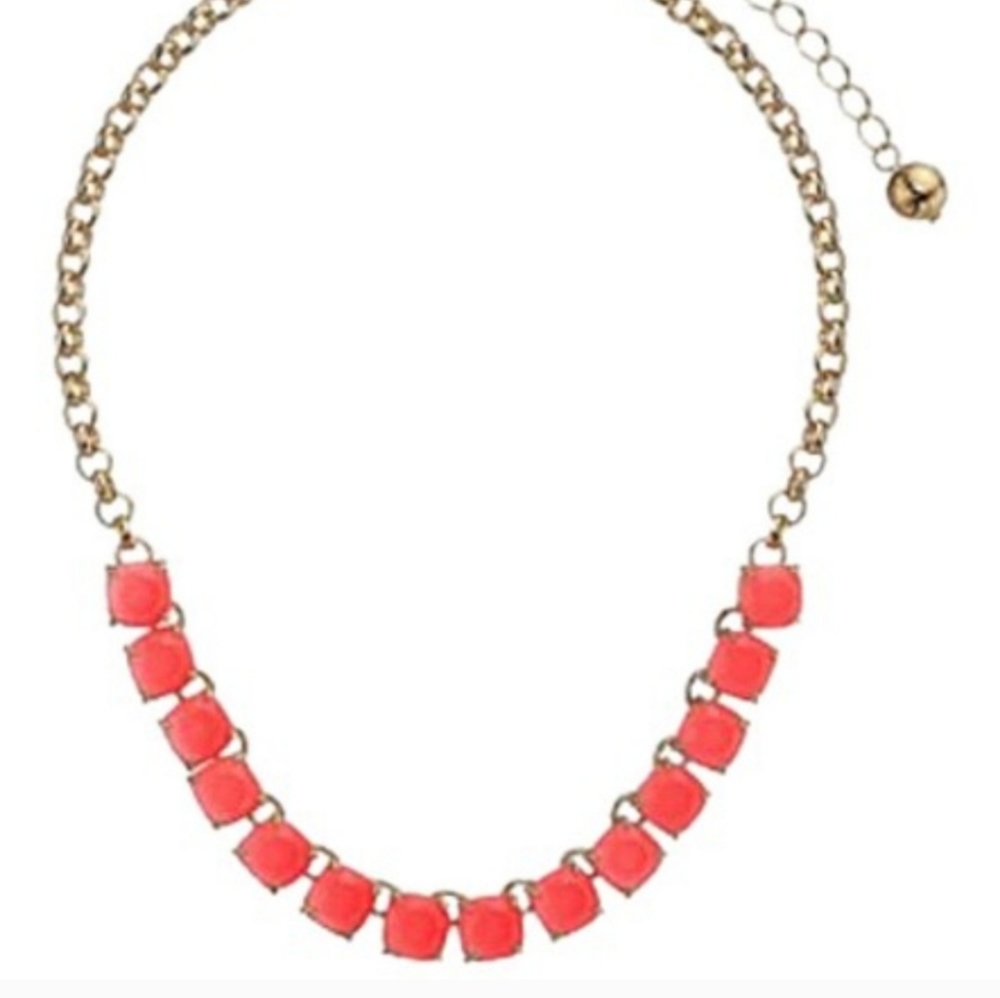 kate spade Geranium Squared Away Necklace
